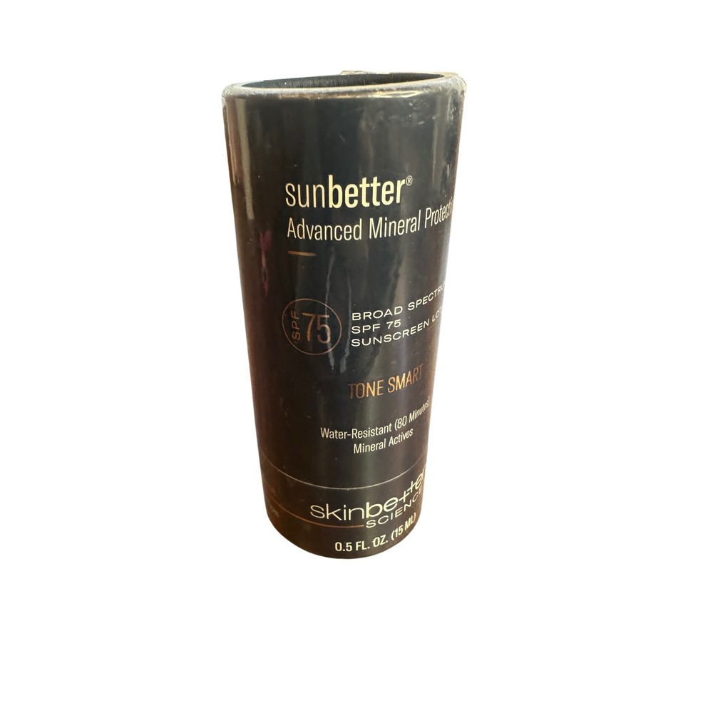 Skinbetter Science Sunbetter SPF 75 Sunscreen Lotion Tone Smart 0.5 oz Travel